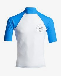 0 Rotor - kurzärmeliges Lycra mit UPF 50 für Herren Weiss S4MY08BIP0 Billabong