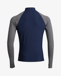 1 Contrast - Long Sleeve UPF 50 Rash Vest for Men Azul S4MY14BIP0 Billabong