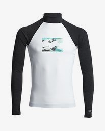 0 Team Wave - Long Sleeve UPF 50 Rash Vest for Men  S4MY15BIP0 Billabong