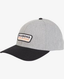 0 Walled - Snapback Hat for Men Cinza S5CM03BIP0 Billabong