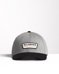 6 Walled - Casquette Snapback pour Homme Gris S5CM03BIP0 Billabong