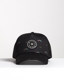 3 Scope - Trucker Cap f&uuml;r Herren Schwarz S5CT01BIP0 Billabong