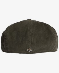 3 Cabby - Casquette irlandaise en velours pour Homme Vert S5HT04BIP0 Billabong