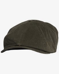 0 Cabby - Casquette irlandaise en velours pour Homme Vert S5HT04BIP0 Billabong