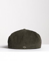6 Cabby - Chauffeurs-Cap aus Cord f&uuml;r Herren Gr&uuml;n S5HT04BIP0 Billabong