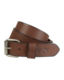 1 Daily Leather - Cinto de pele para Homem Marrom S5LB01BIP0 Billabong