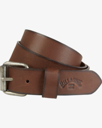 0 Daily Leather - Cinto de pele para Homem Marrom S5LB01BIP0 Billabong
