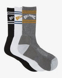 1 Arch - Logo Socks for Men  S5SO01BIP0 Billabong