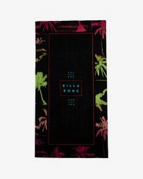 0 Tucked - Bedrucktes Baumwoll-Velours Badetuch für Herren Rosa S5TO02BIP0 Billabong