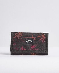 0 Atom - Printed Trifold Wallet for Men Pink S5WL02BIP0 Billabong