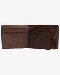 3 Walled Pu - Wallet for Men Marrom S5WM08BIP0 Billabong