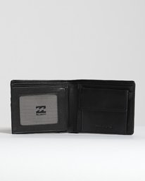 6 Walled Pu - Cartera para Hombre Negro S5WM08BIP0 Billabong