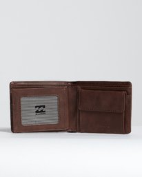 6 Walled Pu - Brieftasche f&uuml;r Herren Braun S5WM08BIP0 Billabong