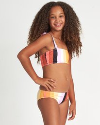 1 Sunset Glow St - Striped Bikini Set for Teen Girls  S8SW05BIP0 Billabong