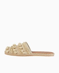 1 Pommy - Flat Mule for Women Branco S9FF08BIP0 Billabong