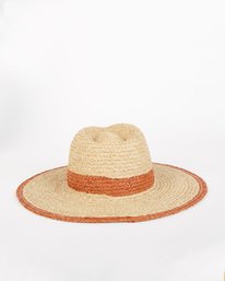 4 State Of Mind - Straw Fedora Hat for Women Red S9HT03BIP0 Billabong