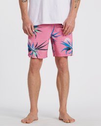 2 Sundays Layback - Swim Shorts for Men Pink T1LB03BIS0 Billabong