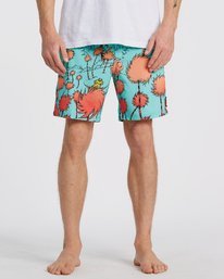 2 Lorax Sundays Layback - Swim Shorts for Men Brown T1LB05BIS0 Billabong