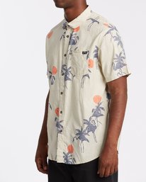 2 Sundays Floral - Short Sleeve Shirt for Men Cinza T1SH03BIS0 Billabong