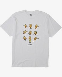 3 Lorax - T-Shirt for Men Branco T1SS31BIS0 Billabong