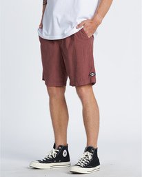 1 Larry Layback - Shorts de pana para Hombre Marron T1WK07BIS0 Billabong