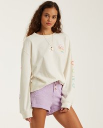 1 Wave Washed - Sweatshirt for Women  T3CR08BIMU Billabong