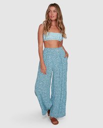 3 Bluesday - Hose mit weitem Bein für Frauen  T3PT30BIMU Billabong