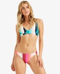 3 Sol Stripes Rev - Reversible Bralette Bikini Top for Women  T3ST20BIS0 Billabong