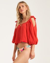 2 High Demands - schulterfreies Top für Frauen  T3TP05BIS0 Billabong