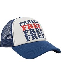 2 Across Waves - Trucker Cap für Frauen Blau T9CT02BIS0 Billabong