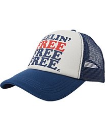 1 Across Waves - Trucker Cap für Frauen Blau T9CT02BIS0 Billabong