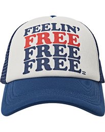 0 Across Waves - Trucker Cap für Frauen Blau T9CT02BIS0 Billabong