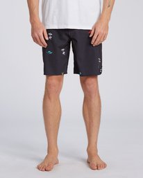 2 Dr Seuss One Fish Two Fish Pro - Board Shorts for Men  U1BS11BIF0 Billabong