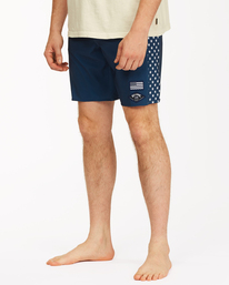 6 United States And Oceans Of America Surfrider Dbah 19" - Boardshorts for Men  U1BS20BIF0 Billabong