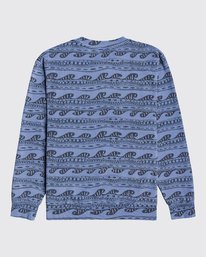 5 Wave Wash Halfrack - Sudadera para Hombre Azul U1FL08BIF0 Billabong