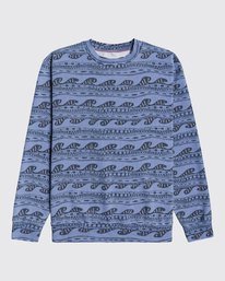 4 Wave Wash Halfrack - Sudadera para Hombre Azul U1FL08BIF0 Billabong