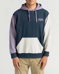 0 Wave Wash The Block - Sweat pour Homme Bleu U1FL16BIF0 Billabong