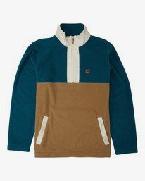 4 Adventure Division Collection Boundary Mock Lite - Mock Neck Fleece for Men  U1FL29BIF0 Billabong