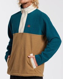 3 Adventure Division Collection Boundary Mock Lite - Mock Neck Fleece for Men  U1FL29BIF0 Billabong