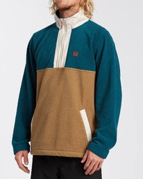 2 Adventure Division Collection Boundary Mock Lite - Mock Neck Fleece for Men  U1FL29BIF0 Billabong
