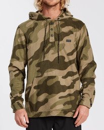 0 Adventure Division Collection - Half-Zip Fleece for Men Cinza U1FL32BIF0 Billabong