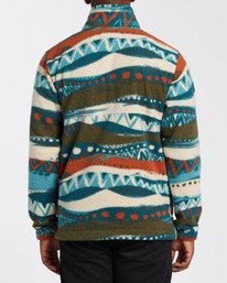 1 Adventure Division Collection Boundary Mock Neck - Mock Neck Fleece for Men Beige U1FL35BIF0 Billabong