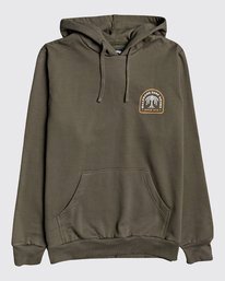 0 Palmas - Felpa con cappuccio da Uomo Brown U1HO03BIF0 Billabong