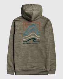 1 Adventure Division Collection Peak - Kapuzenpulli  für Männer Braun U1HO08BIF0 Billabong