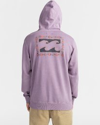 4 Crayon Wave - Hoodie for Men Purple U1HO15BIF0 Billabong