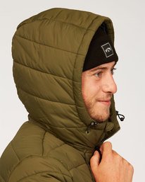 2 Adventure Division Collection Journey - Puffer Jacket for Men Brown U1JK30BIF0 Billabong