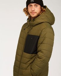 3 Adventure Division Collection Journey - Puffer Jacket for Men Brown U1JK30BIF0 Billabong