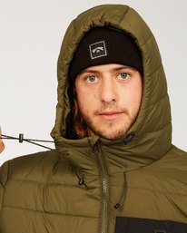 1 Adventure Division Collection Journey - Puffer Jacket for Men Brown U1JK30BIF0 Billabong