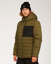 4 Adventure Division Collection Journey - Puffer Jacket for Men Brown U1JK30BIF0 Billabong