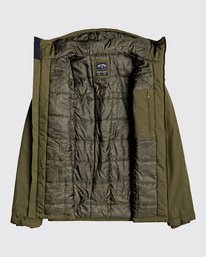 1 Adventure Division Collection Transport Stretch 10K - 10K Waterproof Jacket for Men Brown U1JK32BIF0 Billabong